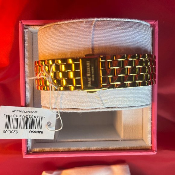 Gorgeous Isaac Mizrahi jeweled watch, NWT in original box - Picture 4 of 5